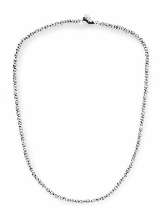 Photo: Mikia - Silver Hematite Beaded Necklace