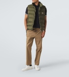 Moncler Cotton piqué polo shirt