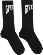 Givenchy Black Jacquard Socks