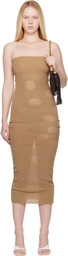 Paloma Wool Beige Artemas Midi Dress
