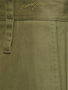 MSGM Solid Cotton Gabardine Pants