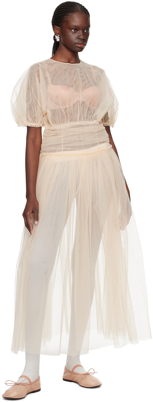 Renaissance Renaissance Pink Cherine Maxi Dress