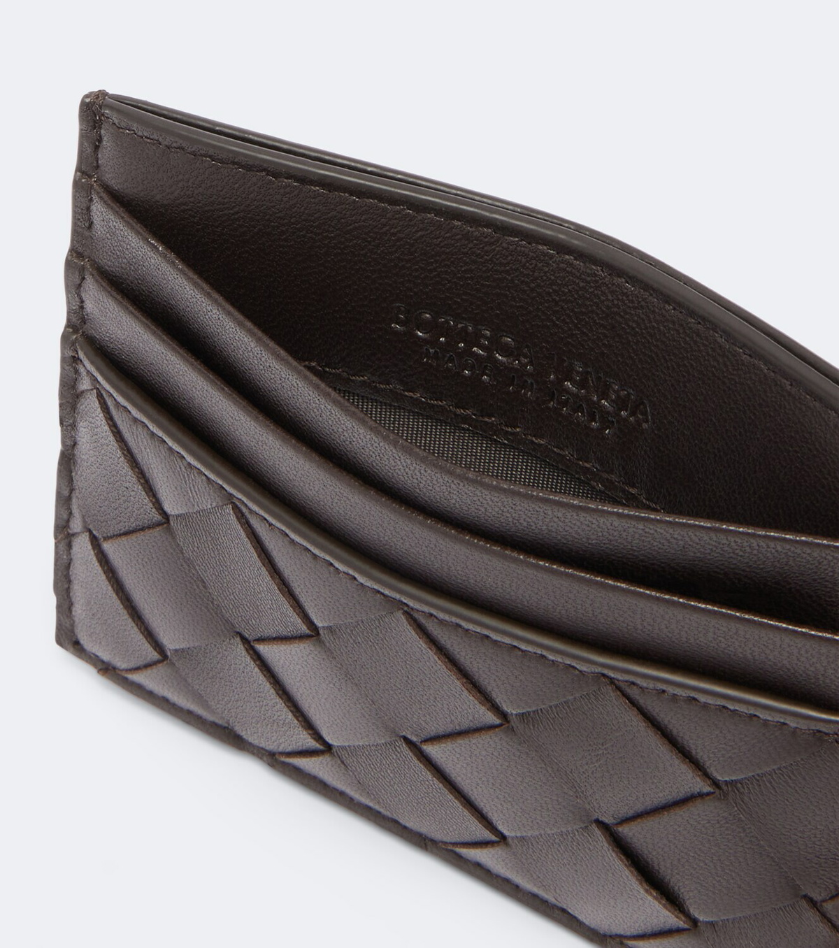 Bottega Veneta Intrecciato leather card holder
