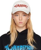JW Anderson White Carrie Cap