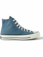 Converse - Chuck 70 Canvas High-Top Sneakers - Blue
