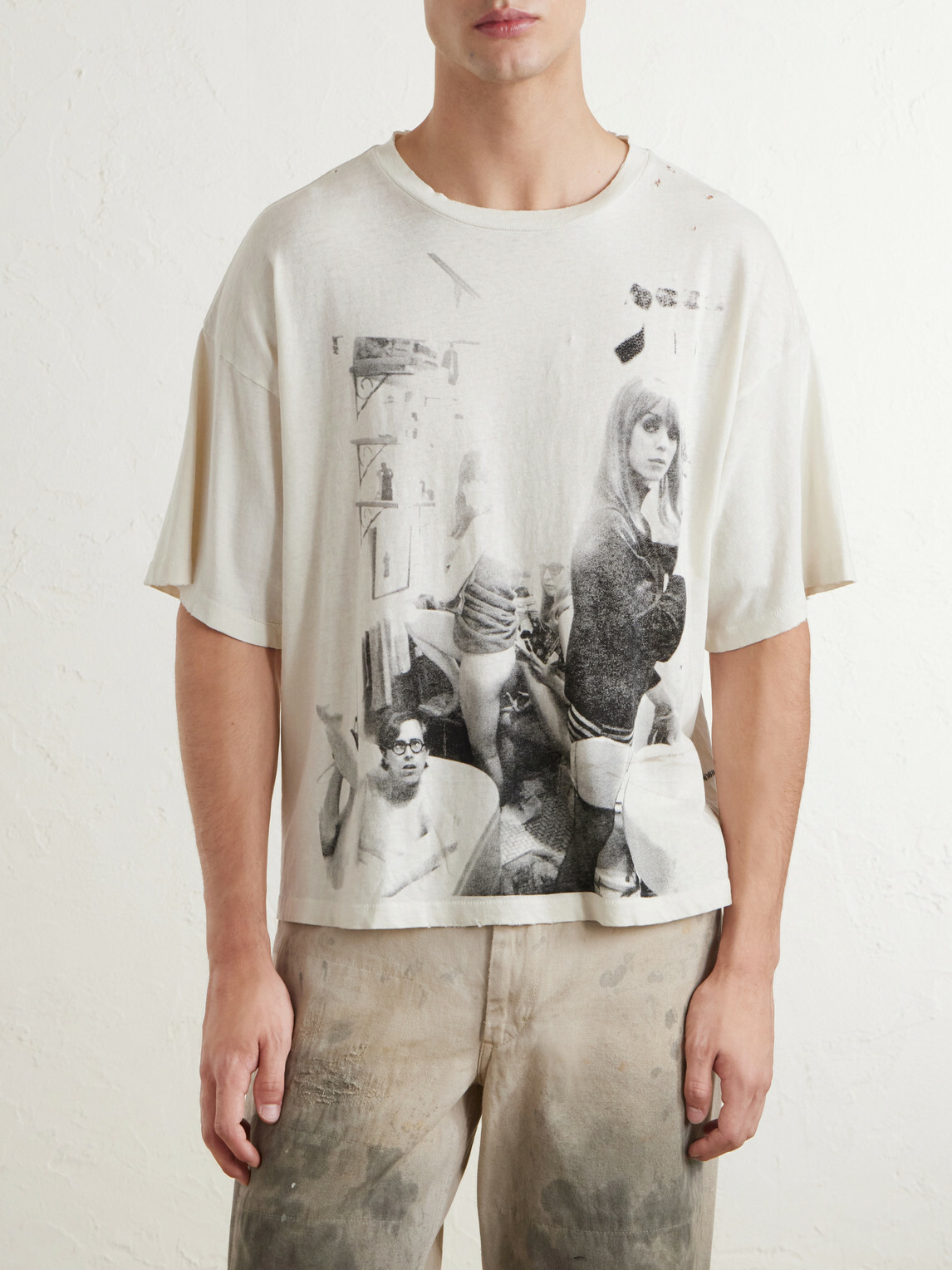 Enfants Riches Déprimés - Ivan's Childood Printed Cotton-Jersey T-Shirt - White