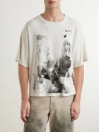 Enfants Riches Déprimés - Ivan's Childood Printed Cotton-Jersey T-Shirt - White
