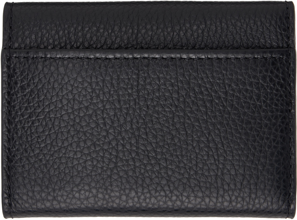 Marni Black Leather Key Holder
