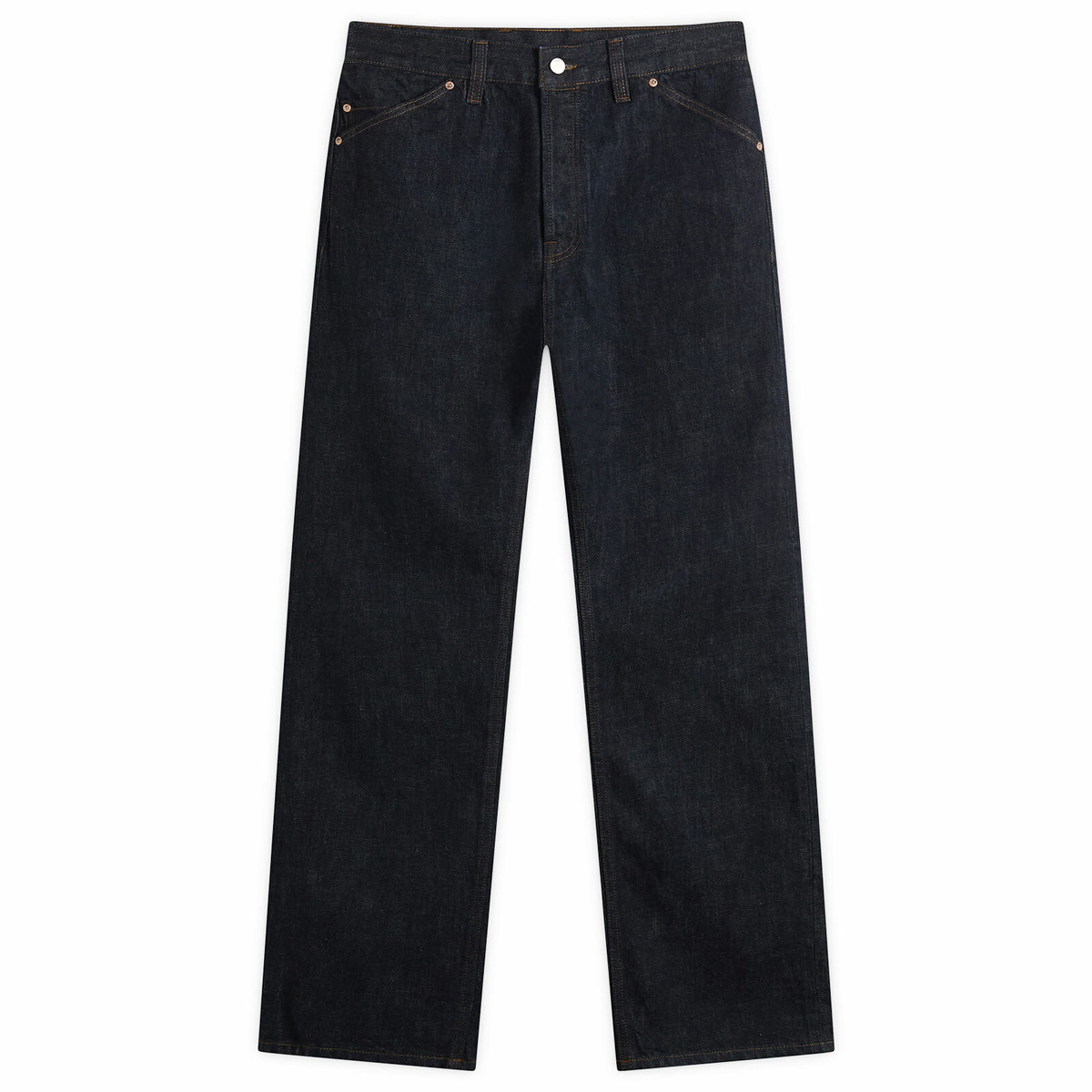 Drake's Men's Selvedge Denim Jeans in Indigo