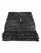Dsquared2 Womens Denim skirt in Black