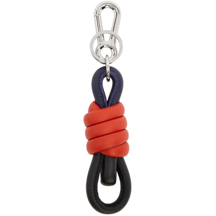 Photo: Loewe Tricolor Knot Keychain