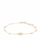 Gucci Women's Interlocking G Diamond Bracelet in Yellow Gold