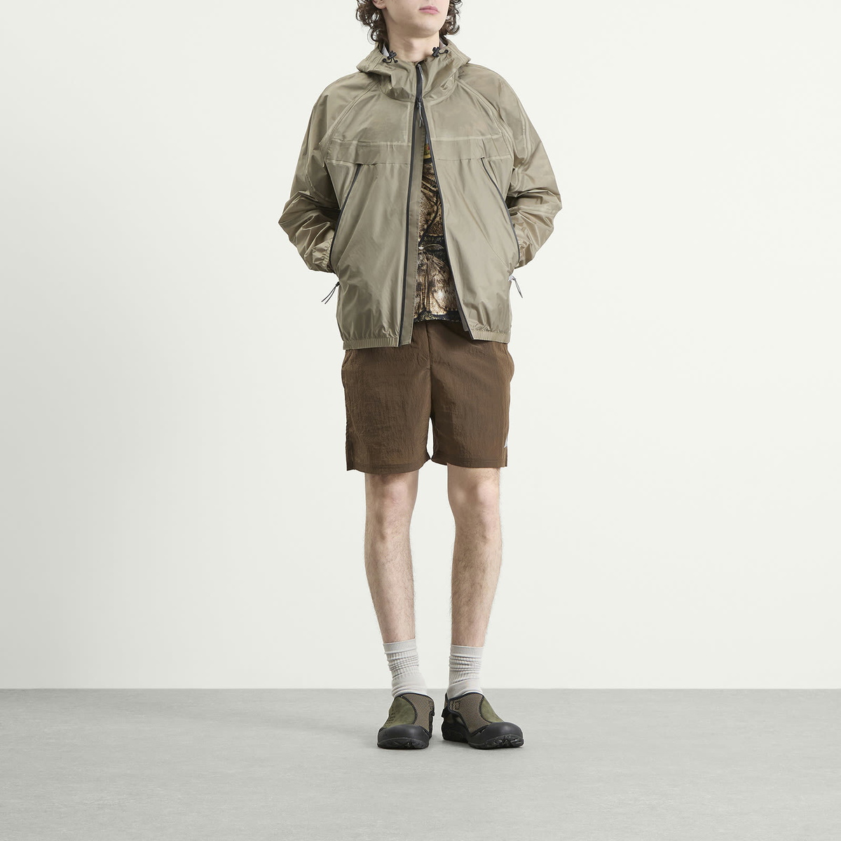 ROA Men's Glasslike 3L 10K Waterproof Jacket in Sage Green