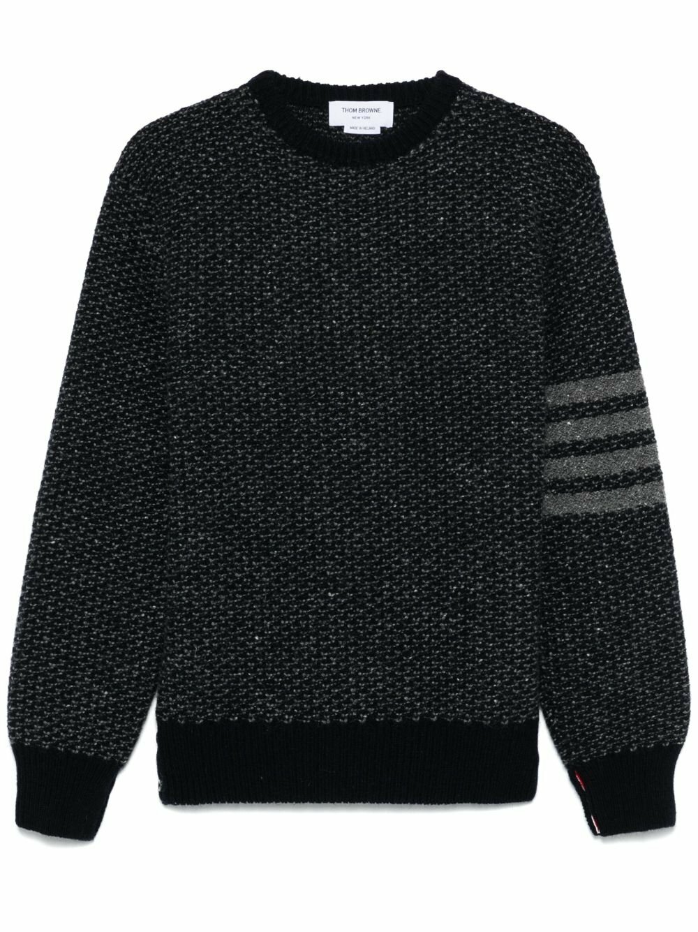 THOM BROWNE ブラックニット 4BAR Thom Browne 4-Bar Sweater Thom Browne