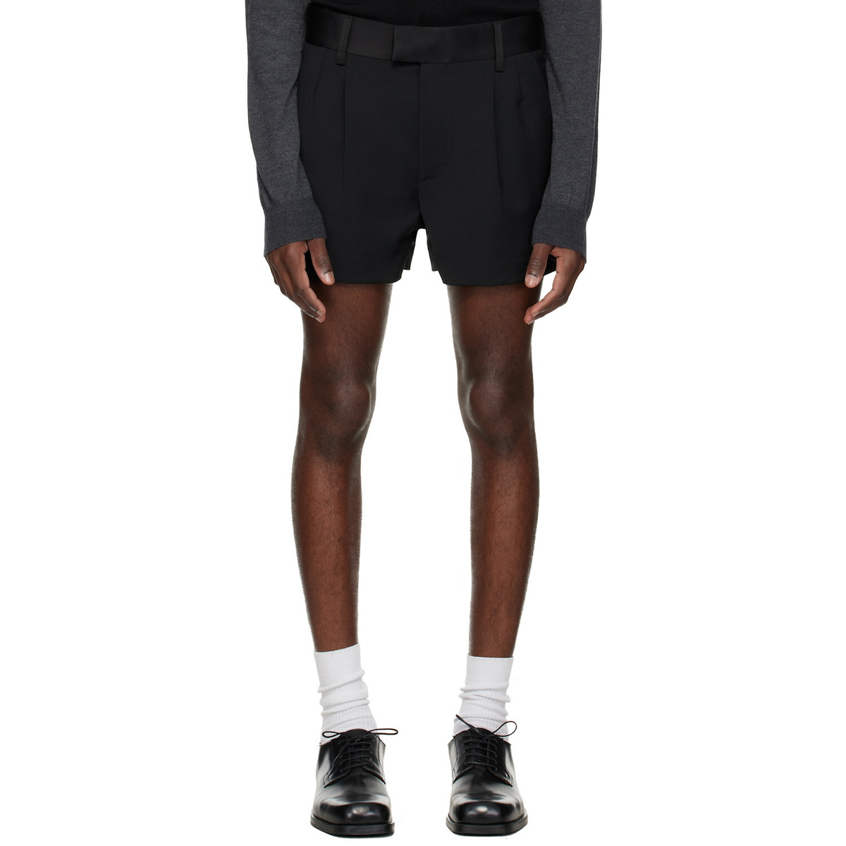 Entire Studios Black Compact Shorts