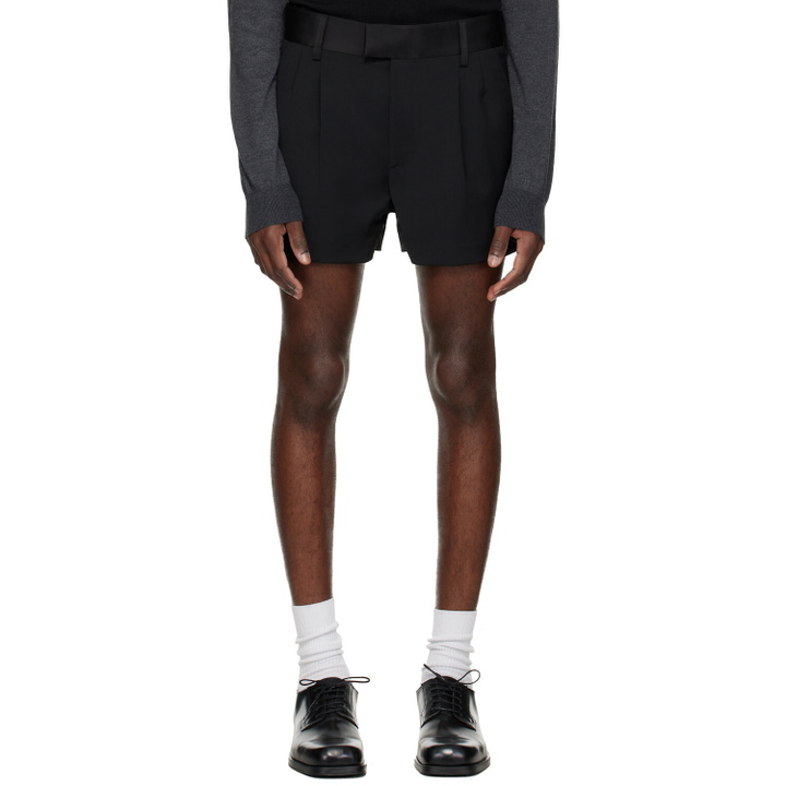 Photo: Entire Studios Black Compact Shorts