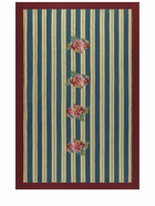 LISA CORTI Queen Stripes Bouquet Tablecloth