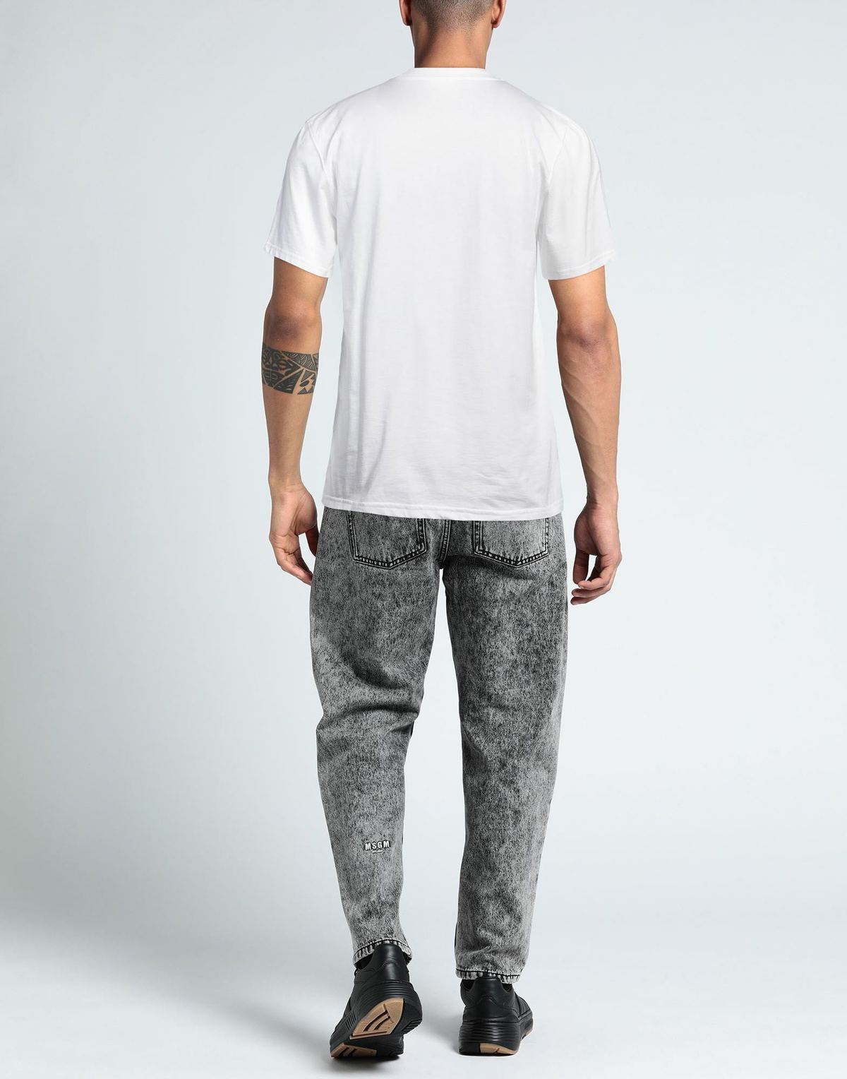 Roberto Cavalli Mens T-shirt in White