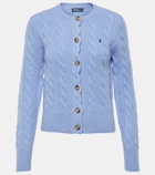 Polo Ralph Lauren Cable-knit wool and cashmere cardigan