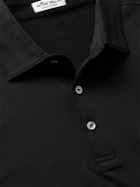 Peter Millar - Tech-Jersey Golf Polo Shirt - Black