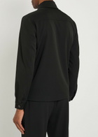 Les Deux Marseille Hybrid Woven Overshirt Black