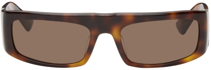 Photo: KHAITE Brown Oliver Peoples Edition 1979C Sunglasses