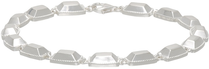 Photo: Dear Letterman SSENSE Exclusive Silver 'The Jari' Bracelet