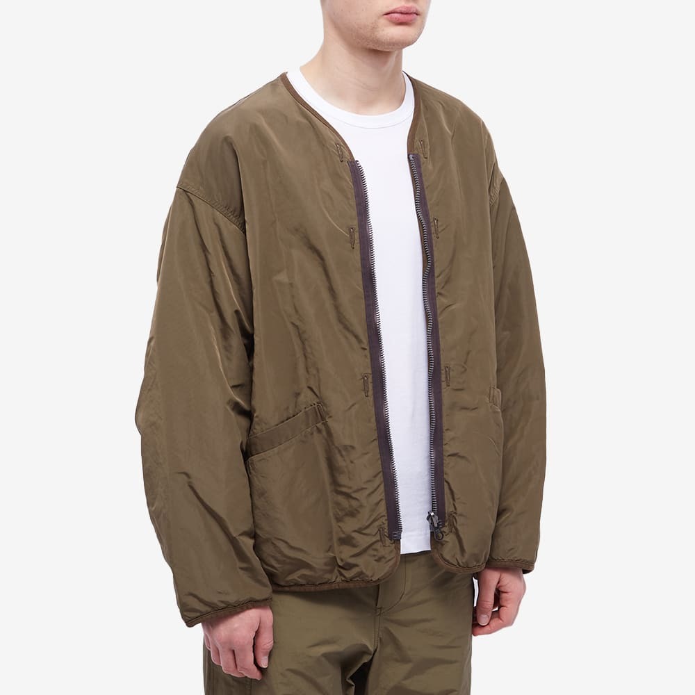 Visvim Men's Iris Reversible Liner Jacket in Olive Visvim