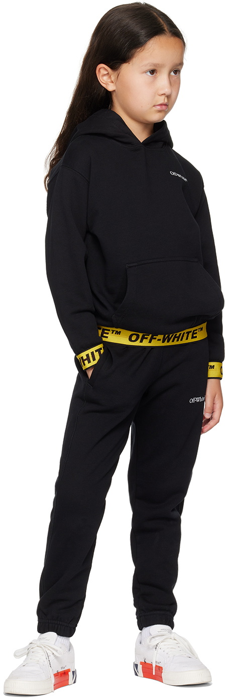 Off-White Kids Black Industrial Sweatpants