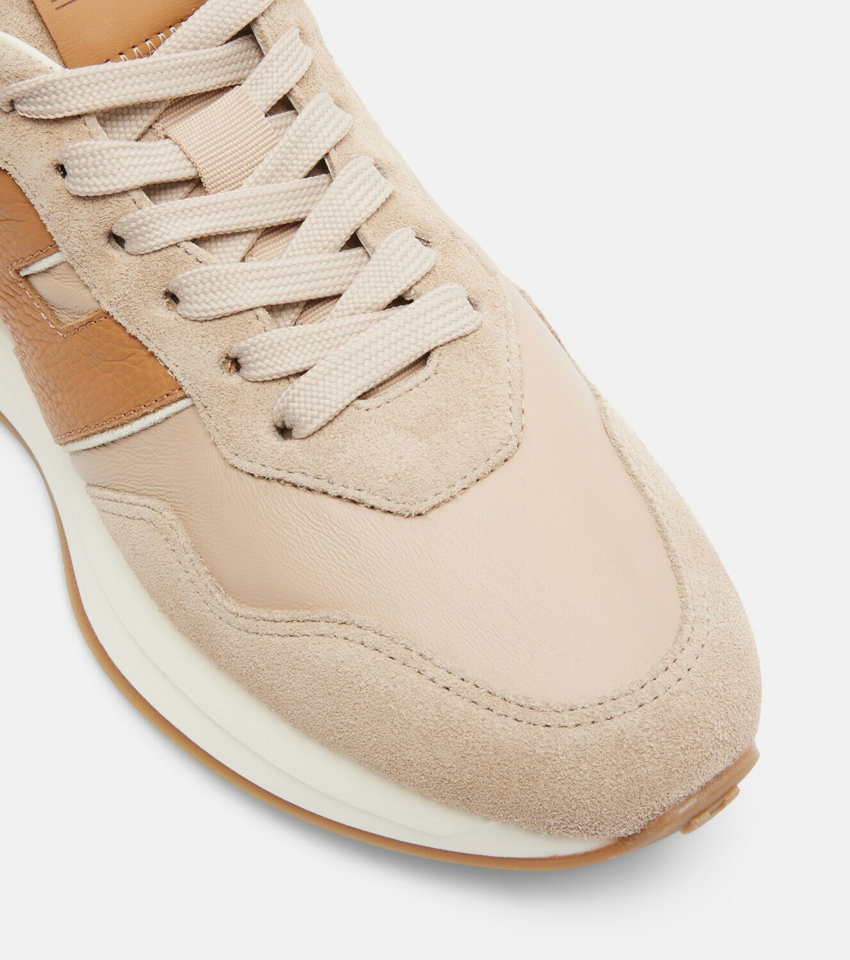 Hogan H641 leather and suede sneakers