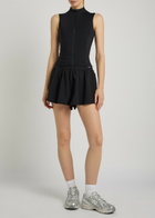 Tala Skinluxe Sleeveless Stretch-jersey Jacket Black