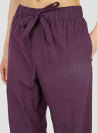 Drawstring Sleep Pants in Purple