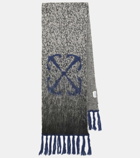 Off-White Mohair-blend scarf