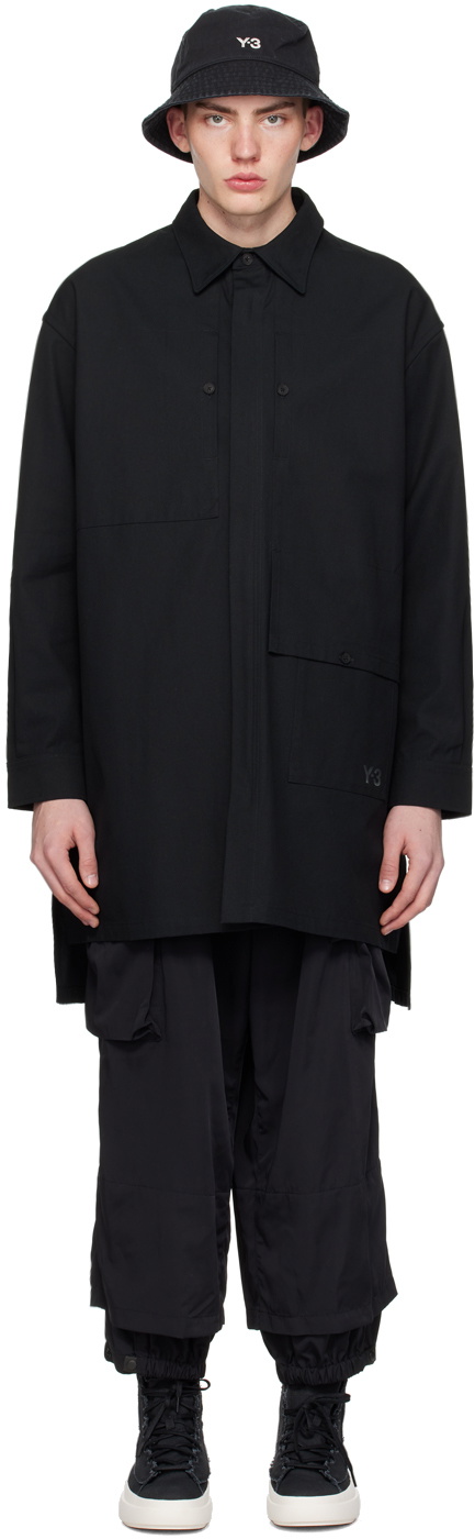 Y-3 Black Workwear Jacket Y-3