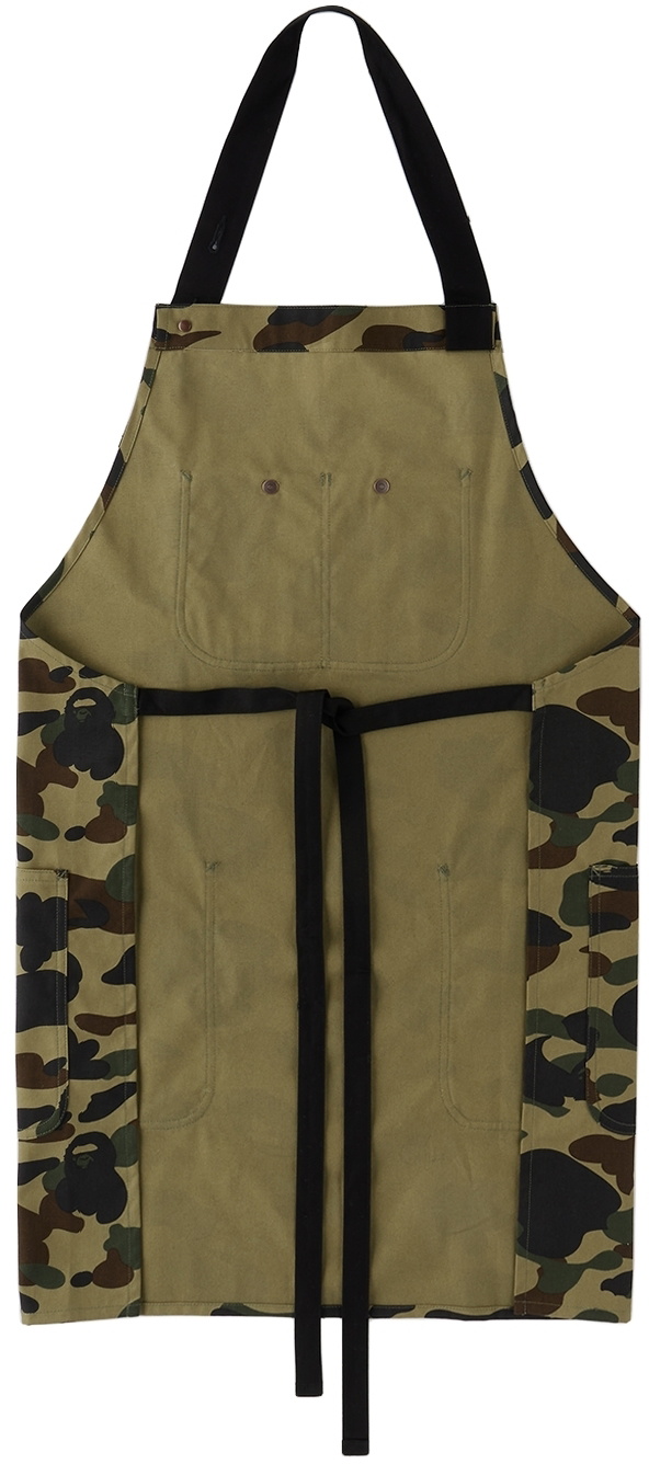 BAPE Green 1st Camo Duck Apron A Bathing Ape