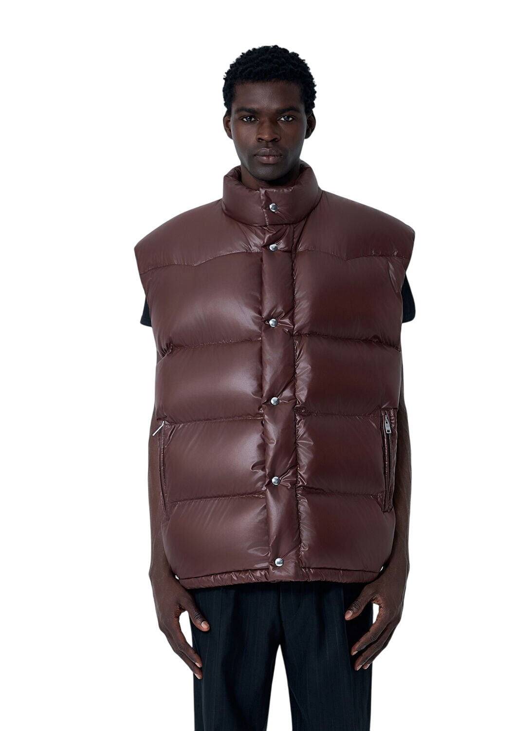 Prada Black Half-Zip Hooded Jacket Prada