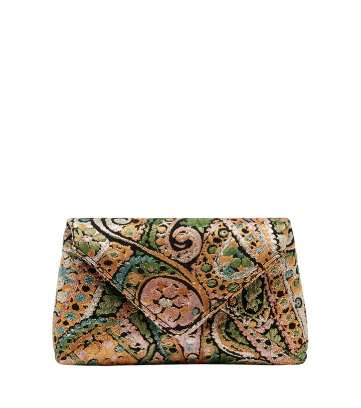 Photo: Dries Van Noten Medium jacquard clutch