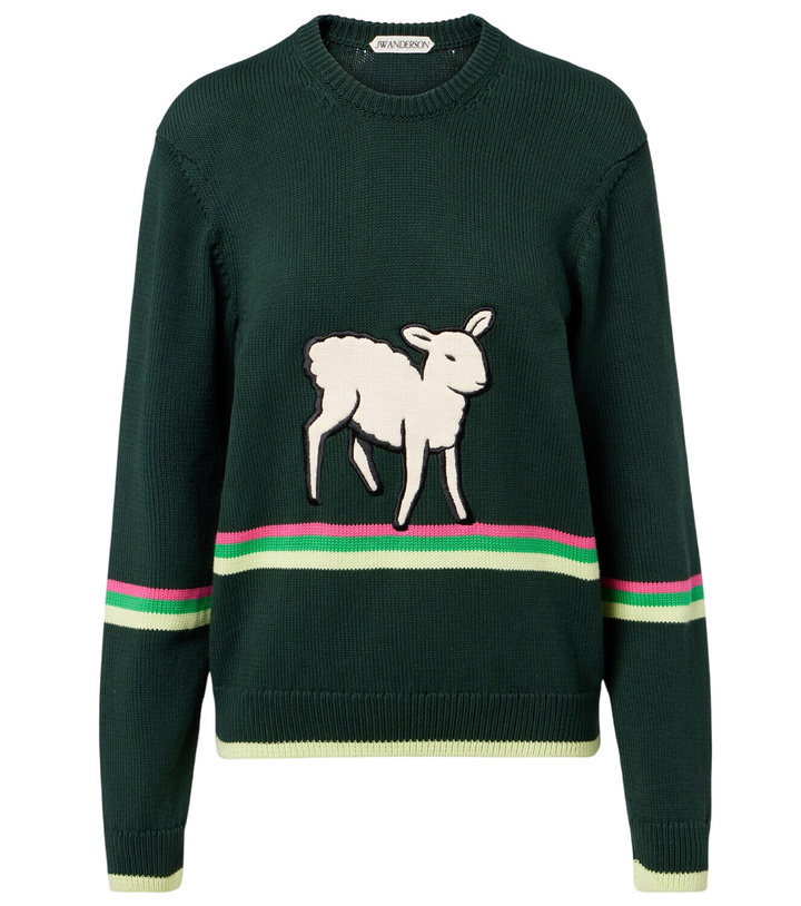 Photo: JW Anderson Embroidered cotton sweater