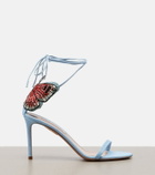 Aquazzura Papillon D'Amour embellished sandals