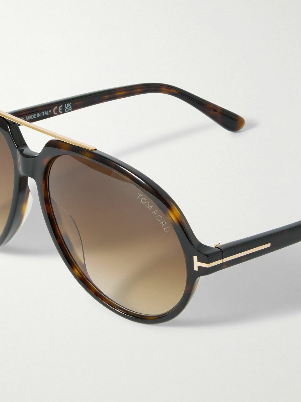 Gucci - Occhiale da Sole Aviatore - Tartaruga Blu - Gucci Eyewear Gucci - Occhiale da Sole Aviatore - Tartaruga Blu - Gucci Eyewear