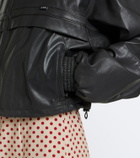 Prada Cropped leather jacket