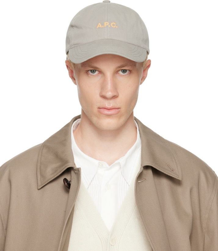 Photo: A.P.C. Gray Charlie Cap