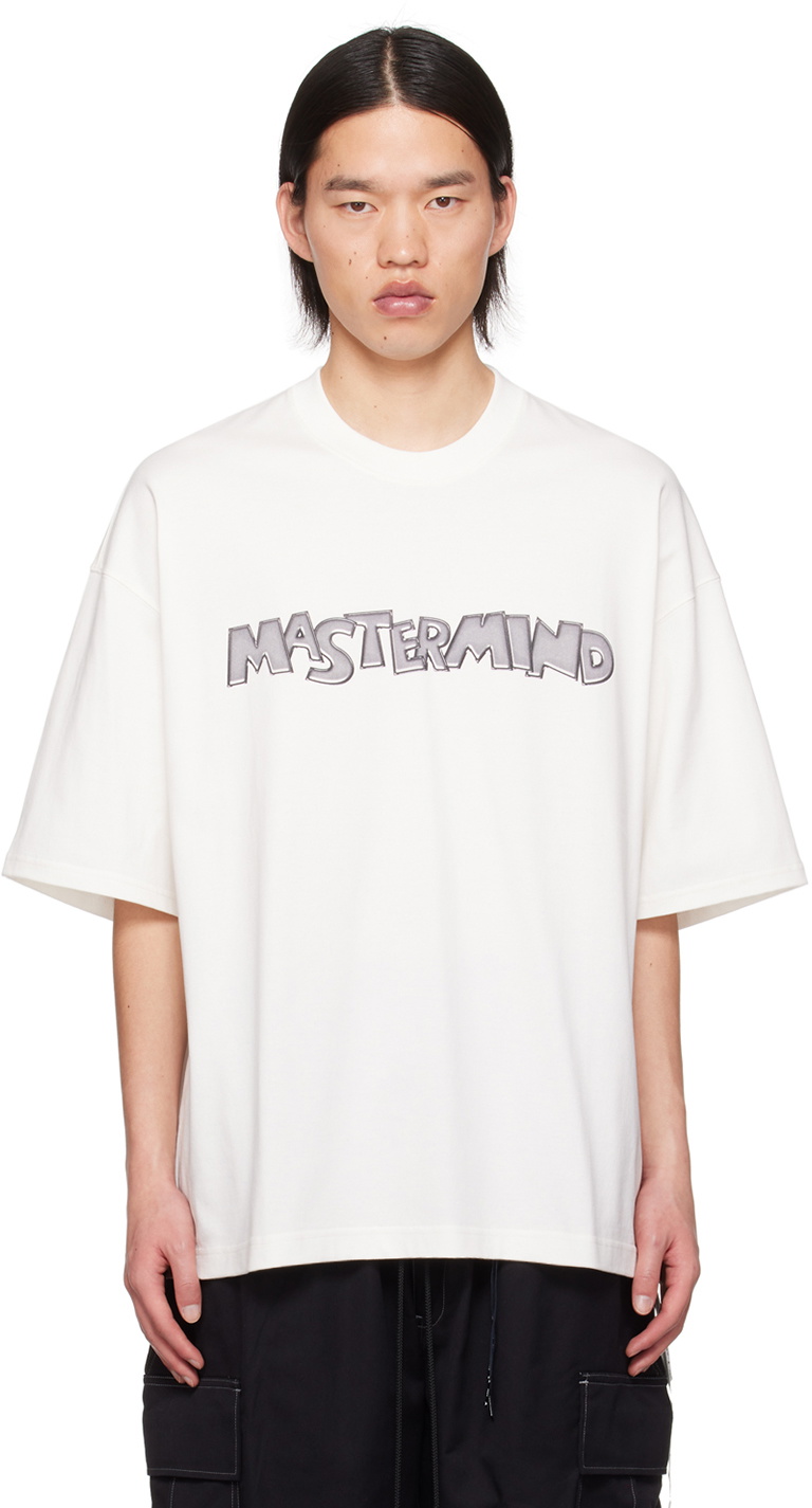 Photo: mastermind JAPAN White Metal T-Shirt