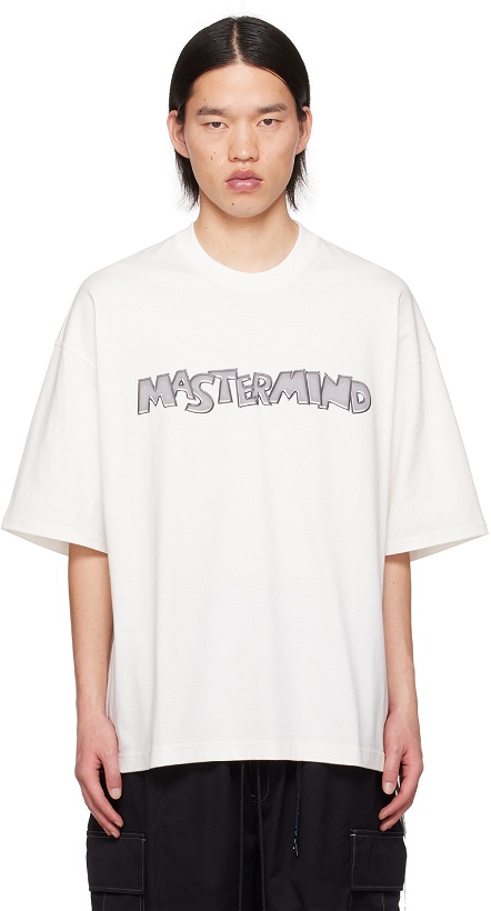 Photo: mastermind JAPAN White Metal T-Shirt