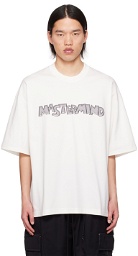 mastermind JAPAN White Metal T-Shirt