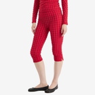 Peachy Den Women's Cindy Capris in Lipstick