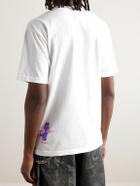 Stray Rats - Printed Cotton-Jersey T-Shirt - White