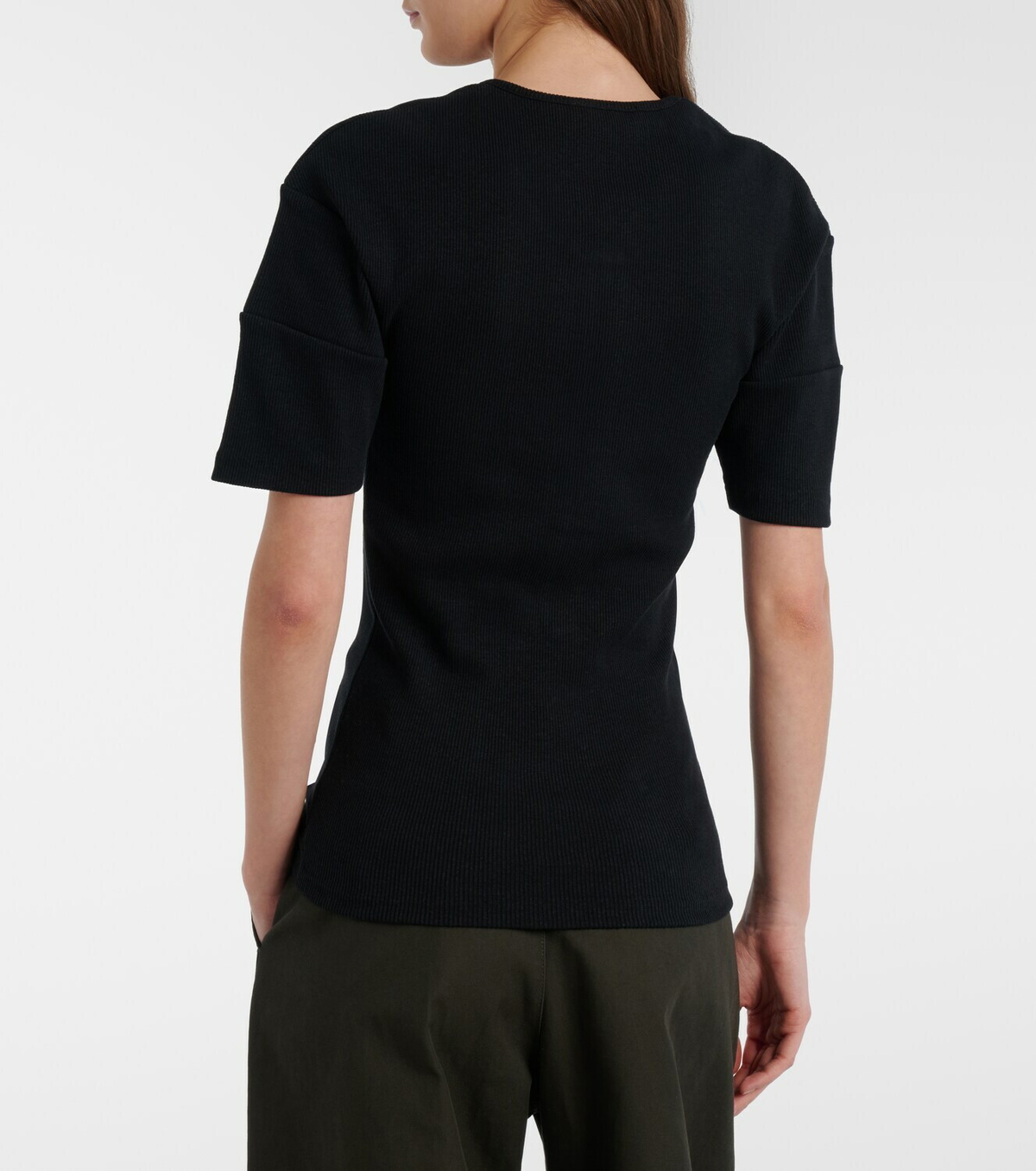 Lemaire Cotton and linen Henley shirt