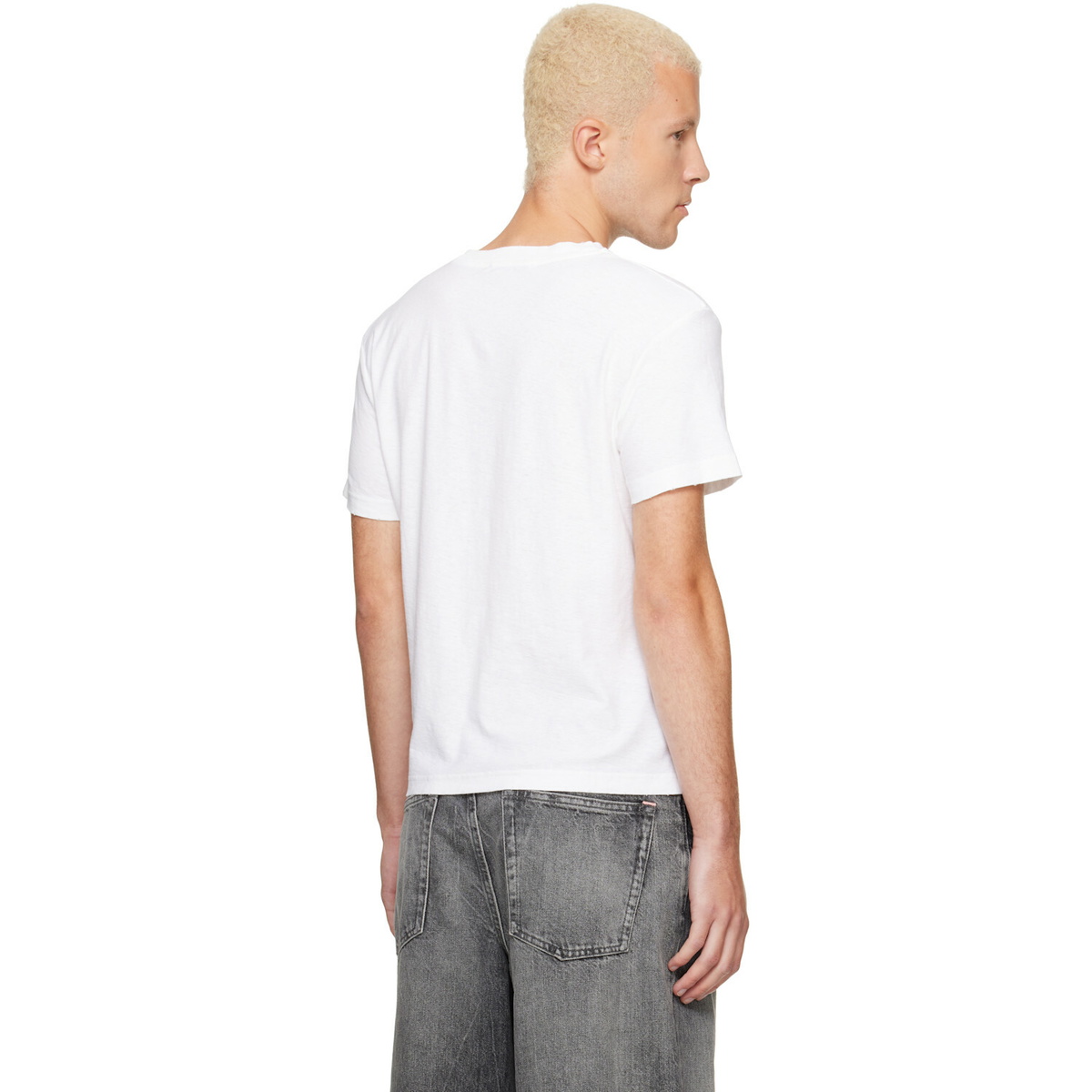 Acne Studios White '1996' Logo T-shirt