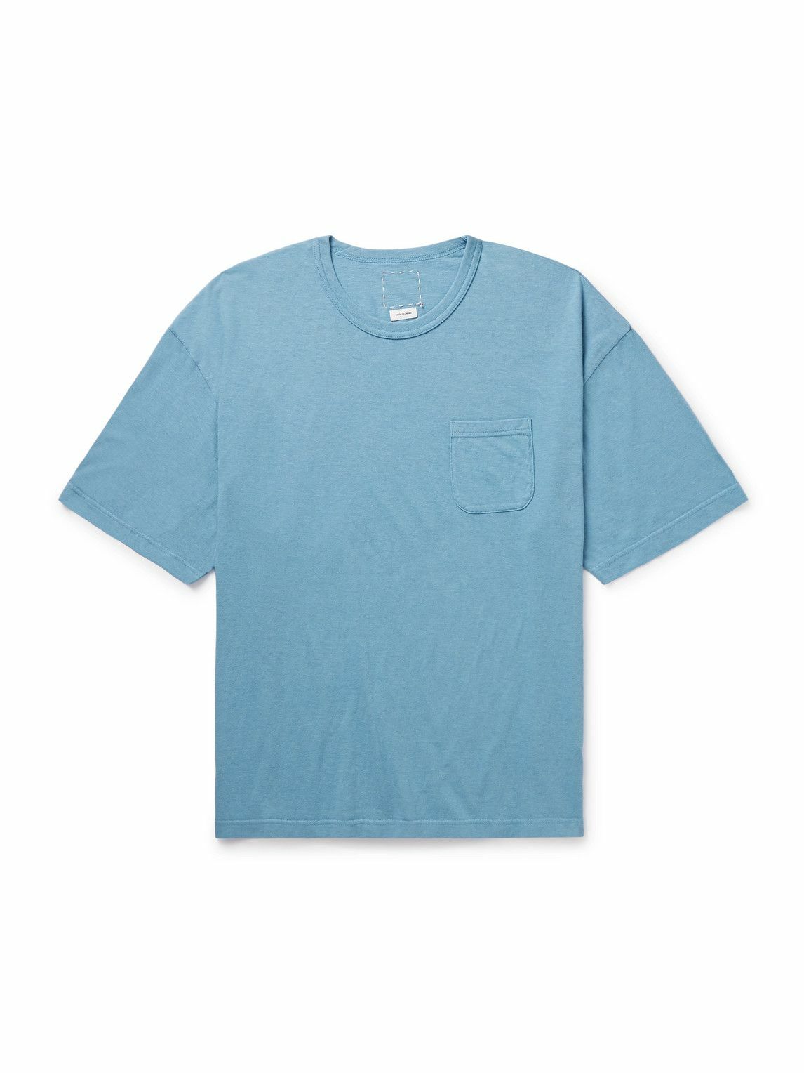 Visvim Men's Jumbo World Tour Crash T-Shirt in Black Visvim